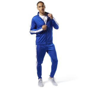 Reebok Training Essentials Linear Logo Track Jacke Herren - Blau - DE 192-IBE